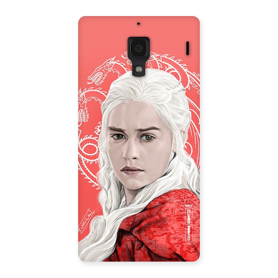 Khaleesi The Living Dragon Back Case for Redmi 1S