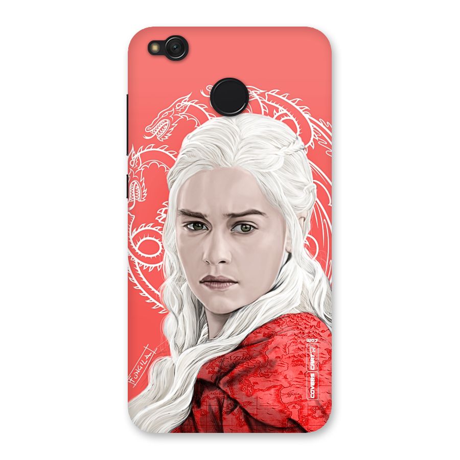 Khaleesi The Living Dragon Back Case for Redmi 4