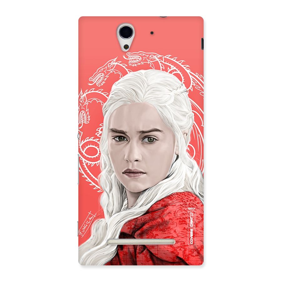 Khaleesi The Living Dragon Back Case for Sony Xperia C3