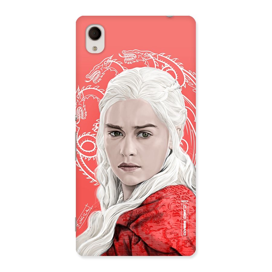 Khaleesi The Living Dragon Back Case for Xperia M4 Aqua