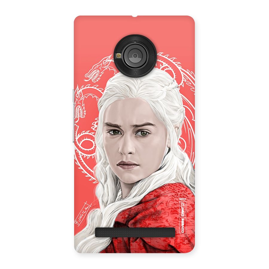 Khaleesi The Living Dragon Back Case for Yu Yuphoria