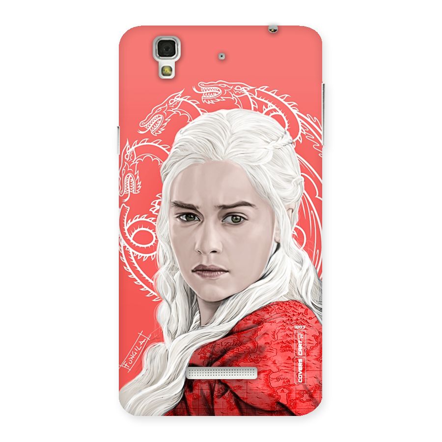 Khaleesi The Living Dragon Back Case for Yu Yureka