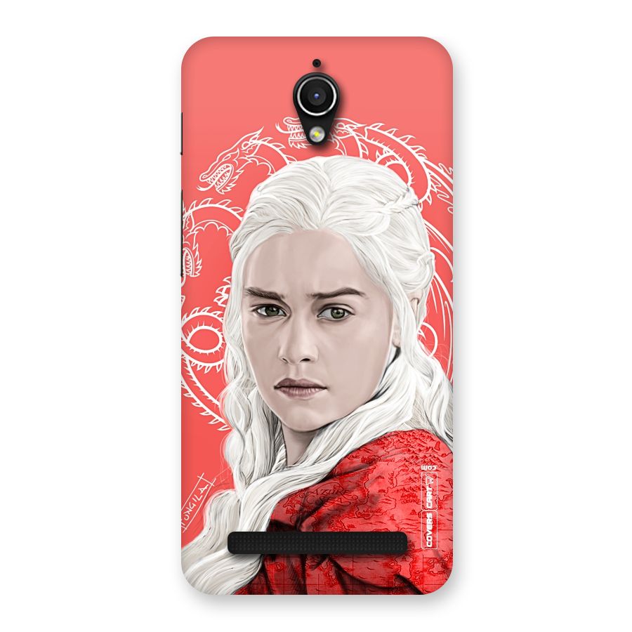Khaleesi The Living Dragon Back Case for Zenfone Go