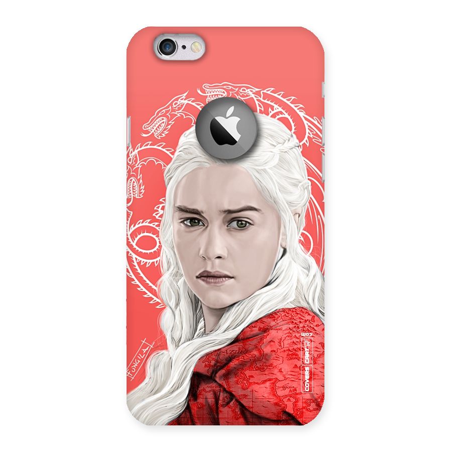 Khaleesi The Living Dragon Back Case for iPhone 6 Logo Cut