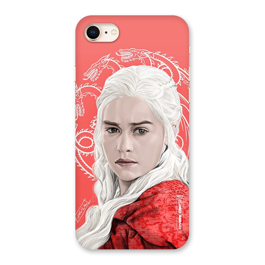 Khaleesi The Living Dragon Back Case for iPhone 8