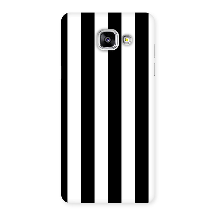 Lavish Black Stripes Back Case for Galaxy A5 2016