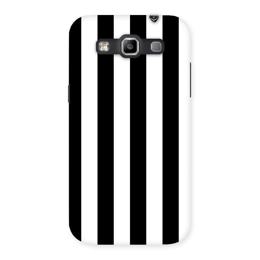 Lavish Black Stripes Back Case for Galaxy Grand Quattro
