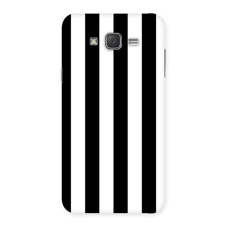 Lavish Black Stripes Back Case for Galaxy J7