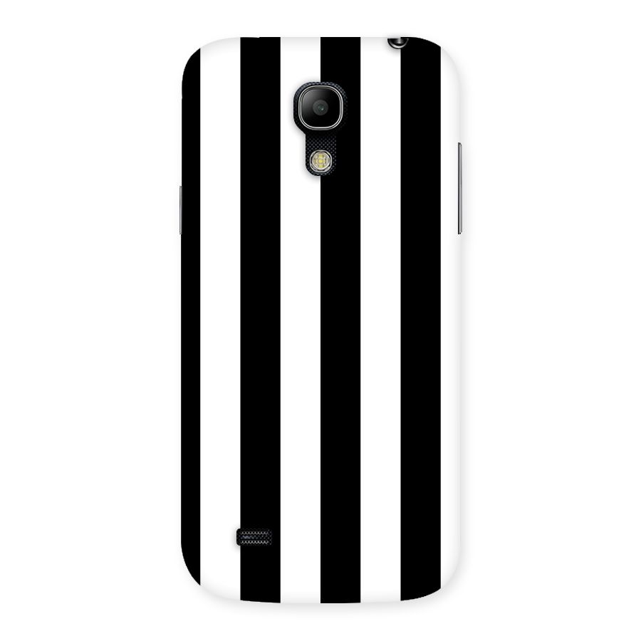 Lavish Black Stripes Back Case for Galaxy S4 Mini