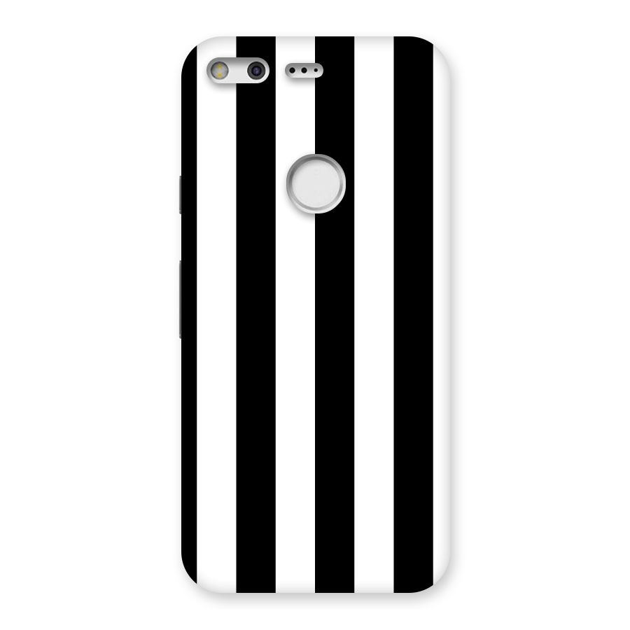 Lavish Black Stripes Back Case for Google Pixel