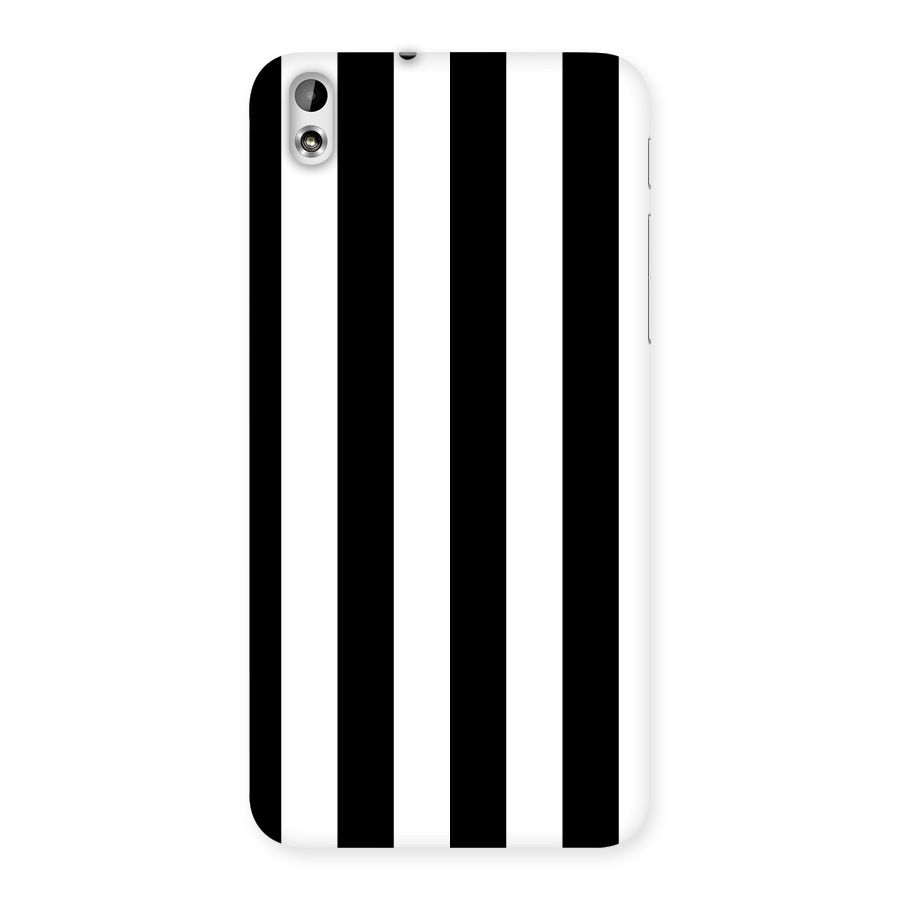 Lavish Black Stripes Back Case for HTC Desire 816g