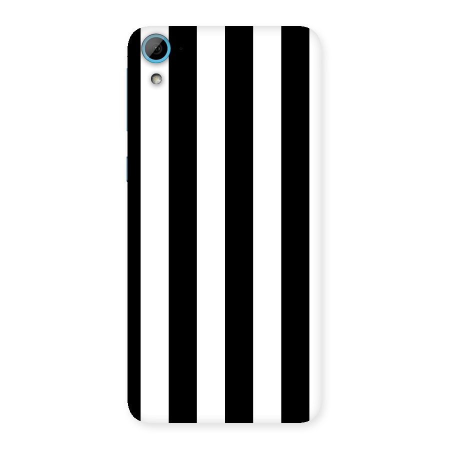 Lavish Black Stripes Back Case for HTC Desire 826