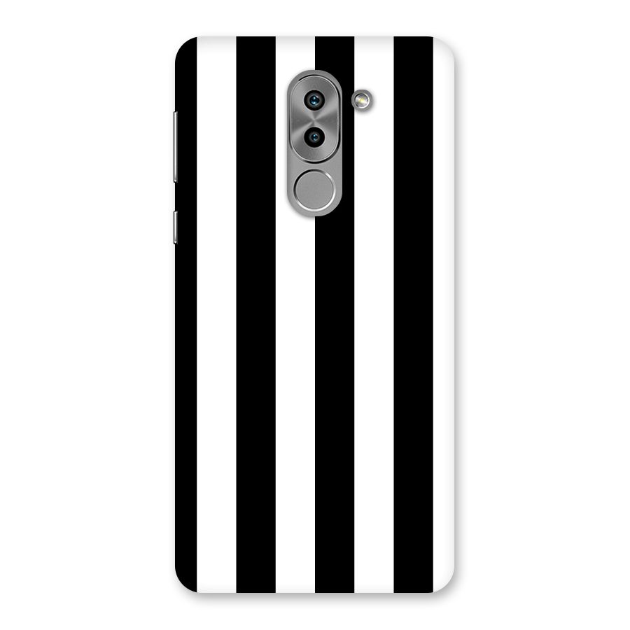 Lavish Black Stripes Back Case for Honor 6X
