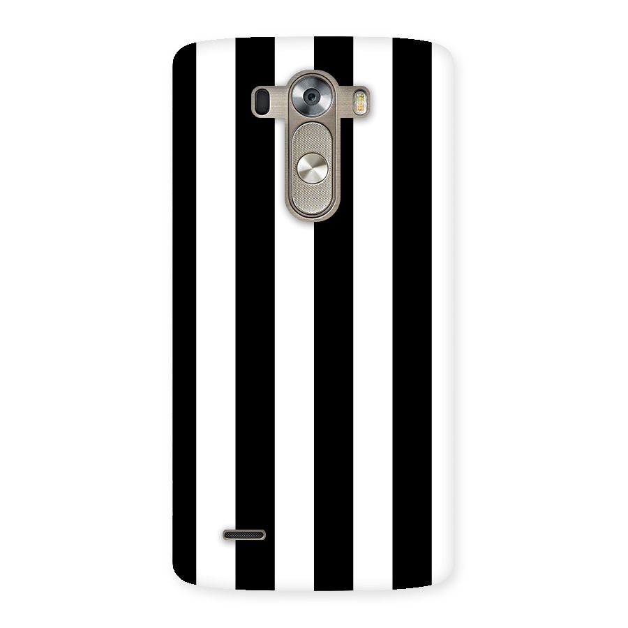 Lavish Black Stripes Back Case for LG G3