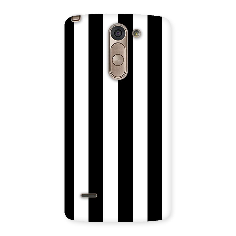 Lavish Black Stripes Back Case for LG G3 Stylus