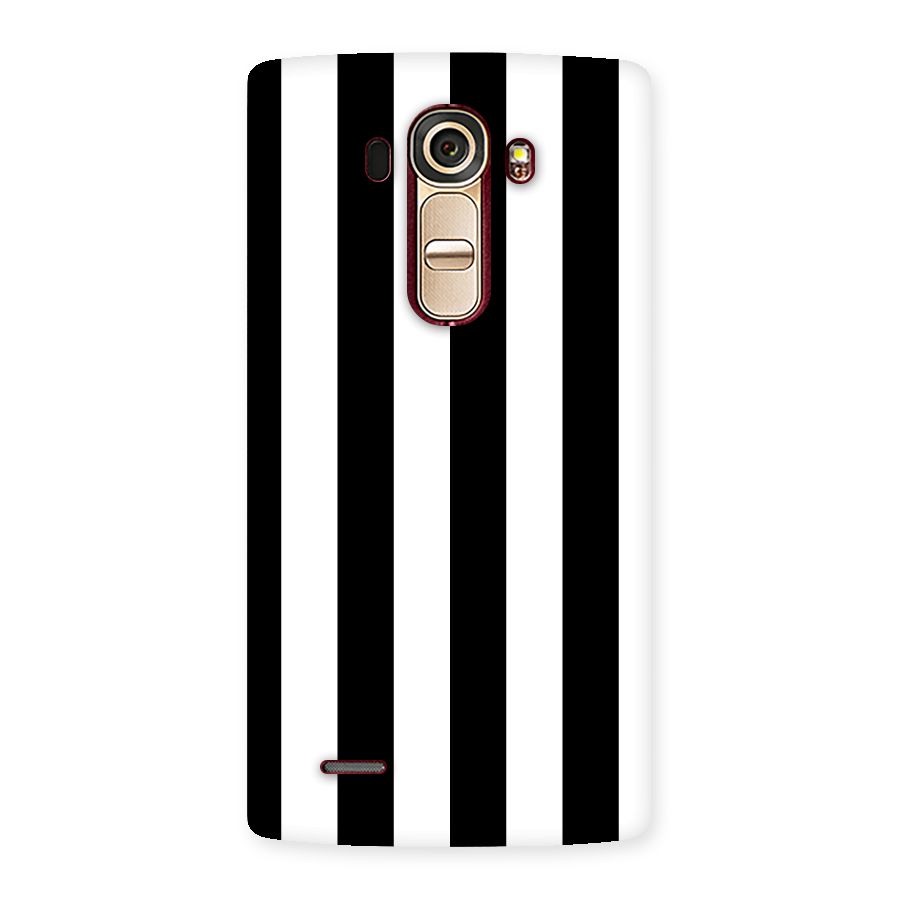 Lavish Black Stripes Back Case for LG G4