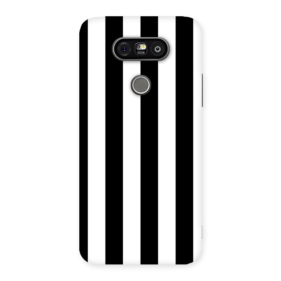 Lavish Black Stripes Back Case for LG G5
