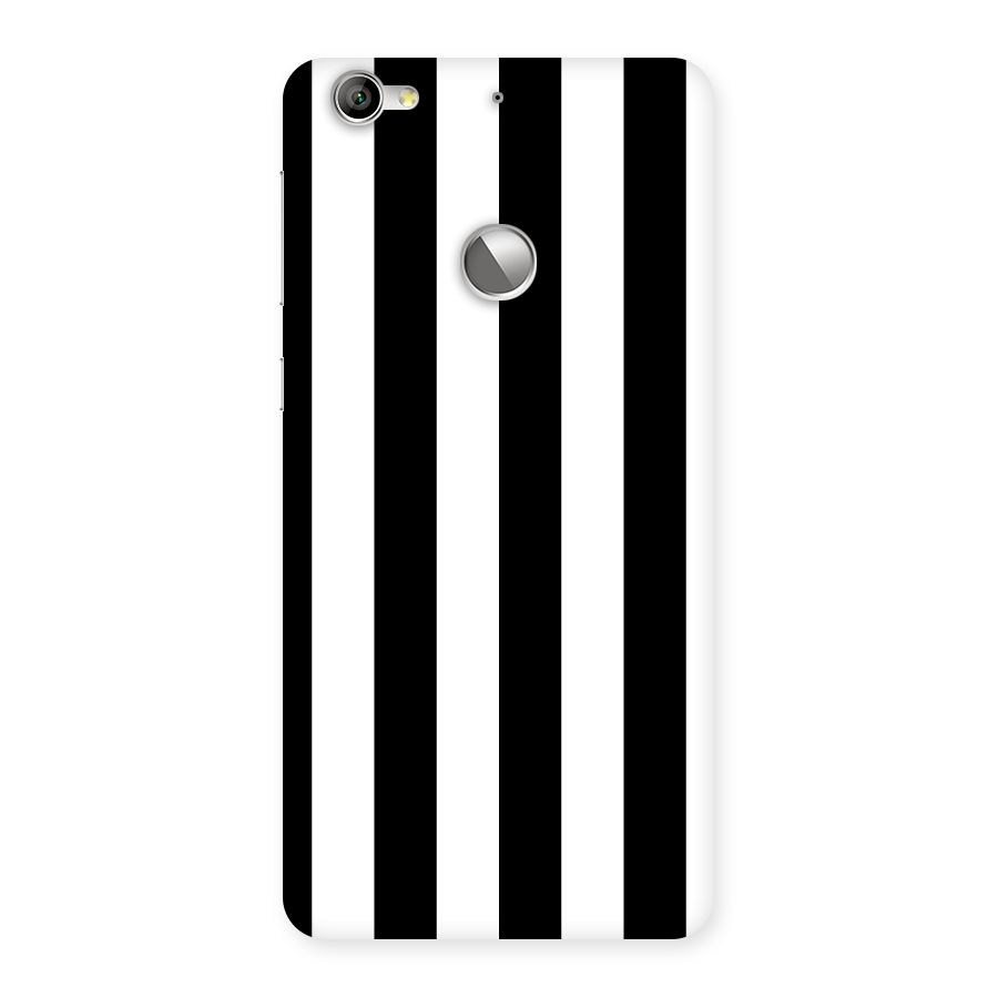 Lavish Black Stripes Back Case for LeTV Le 1s