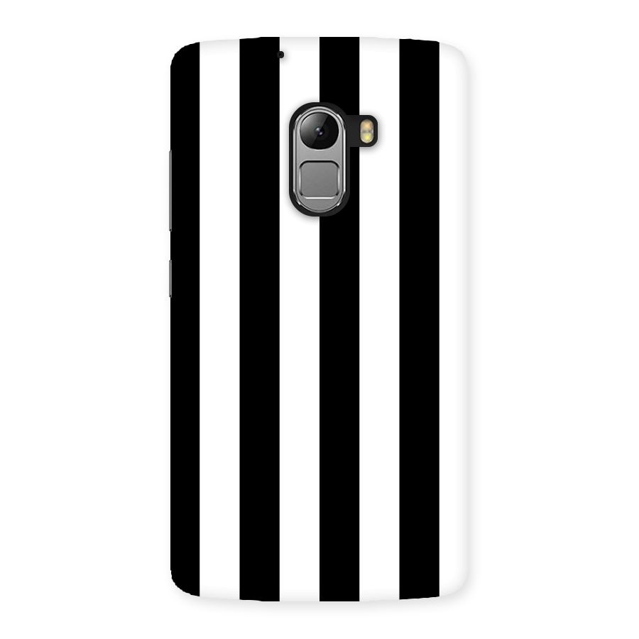 Lavish Black Stripes Back Case for Lenovo K4 Note