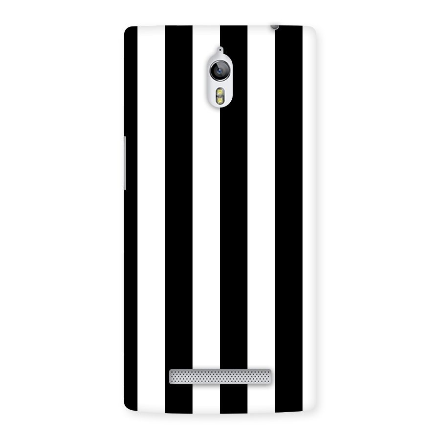 Lavish Black Stripes Back Case for Oppo Find 7