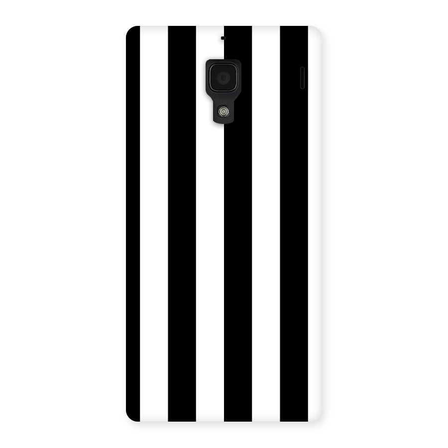Lavish Black Stripes Back Case for Redmi 1S