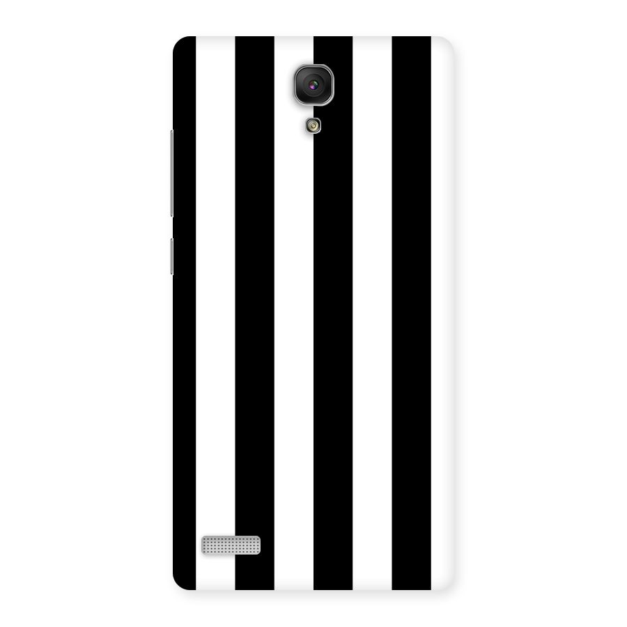 Lavish Black Stripes Back Case for Redmi Note