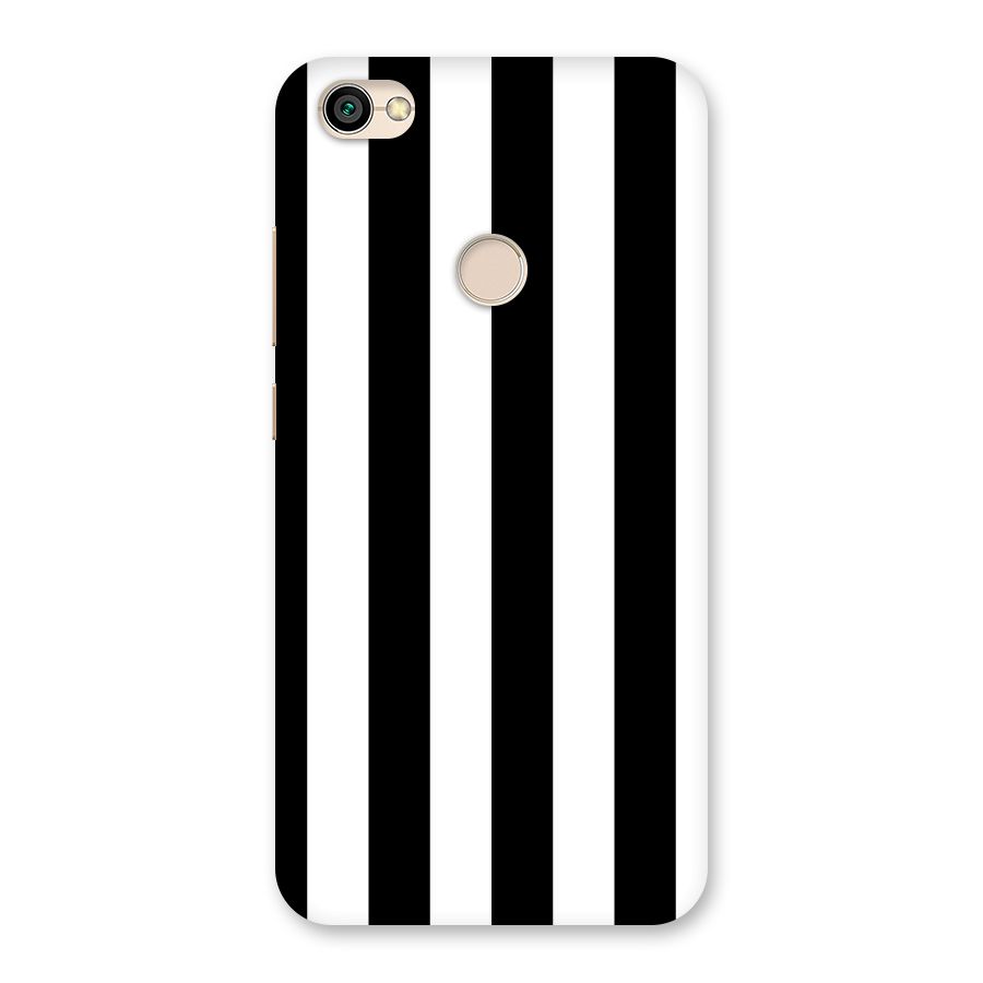 Lavish Black Stripes Back Case for Redmi Y1 2017