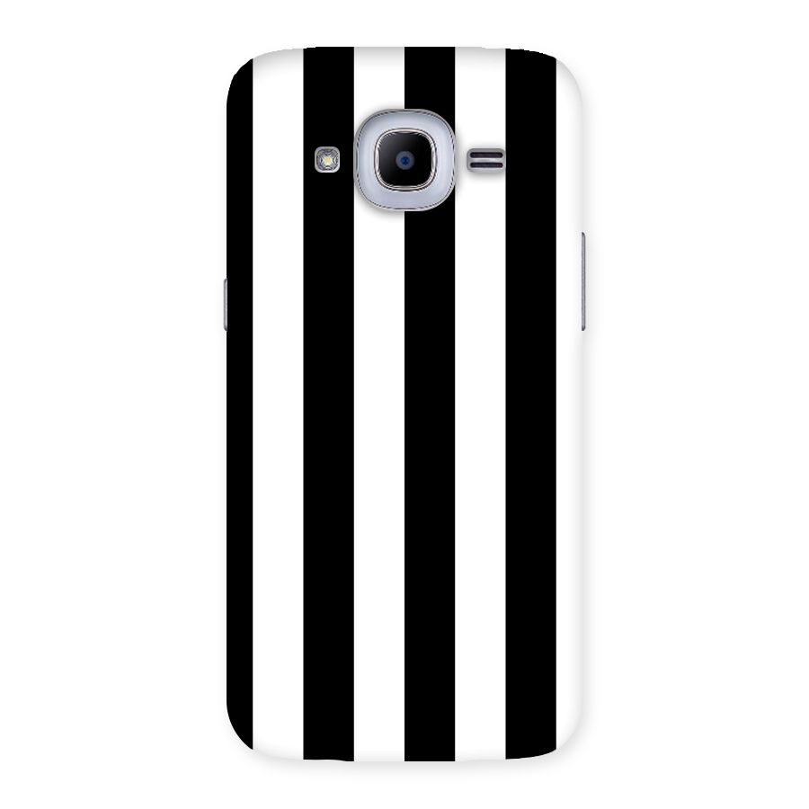 Lavish Black Stripes Back Case for Samsung Galaxy J2 2016