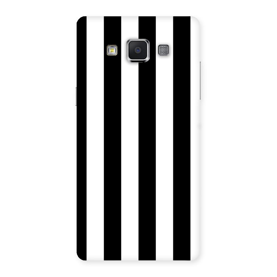 Lavish Black Stripes Back Case for Samsung Galaxy A5