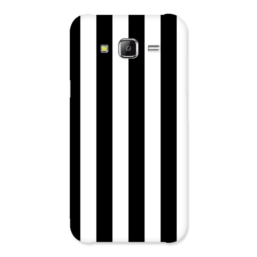 Lavish Black Stripes Back Case for Samsung Galaxy J5