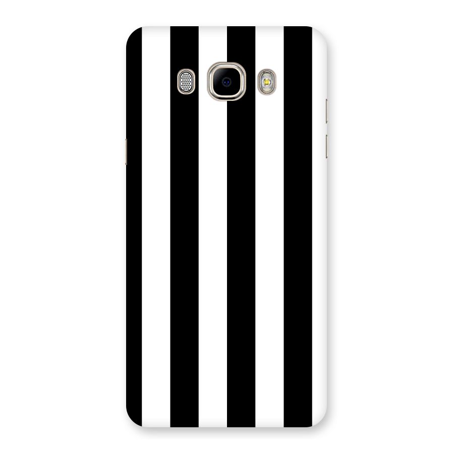 Lavish Black Stripes Back Case for Samsung Galaxy J7 2016