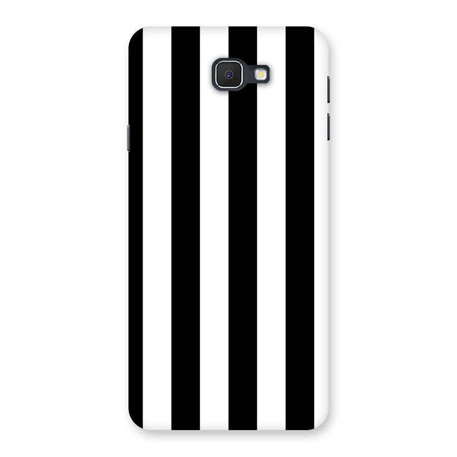Lavish Black Stripes Back Case for Samsung Galaxy J7 Prime