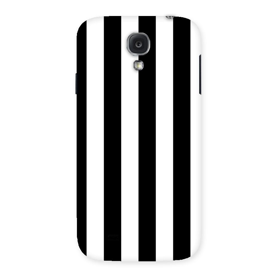 Lavish Black Stripes Back Case for Samsung Galaxy S4