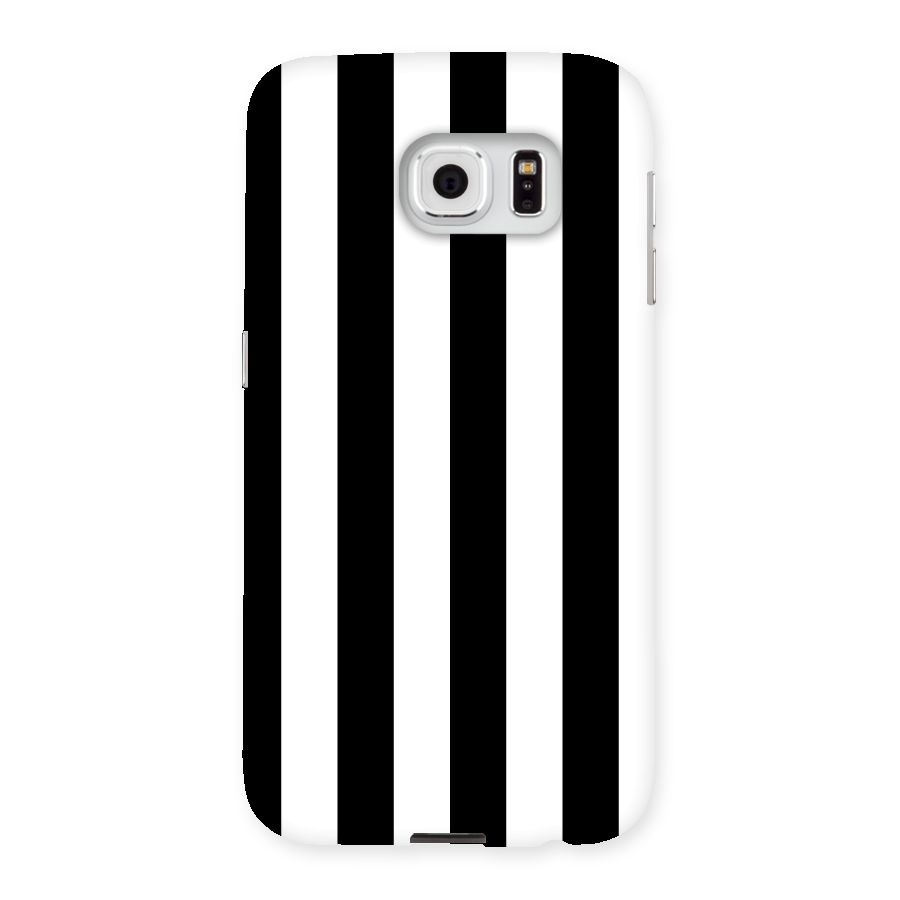 Lavish Black Stripes Back Case for Samsung Galaxy S6
