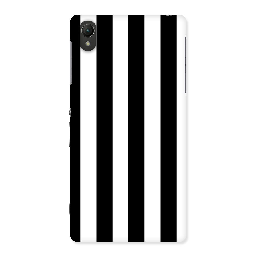 Lavish Black Stripes Back Case for Sony Xperia Z2