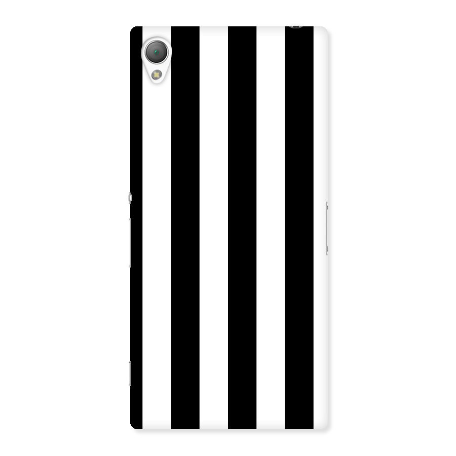 Lavish Black Stripes Back Case for Sony Xperia Z3