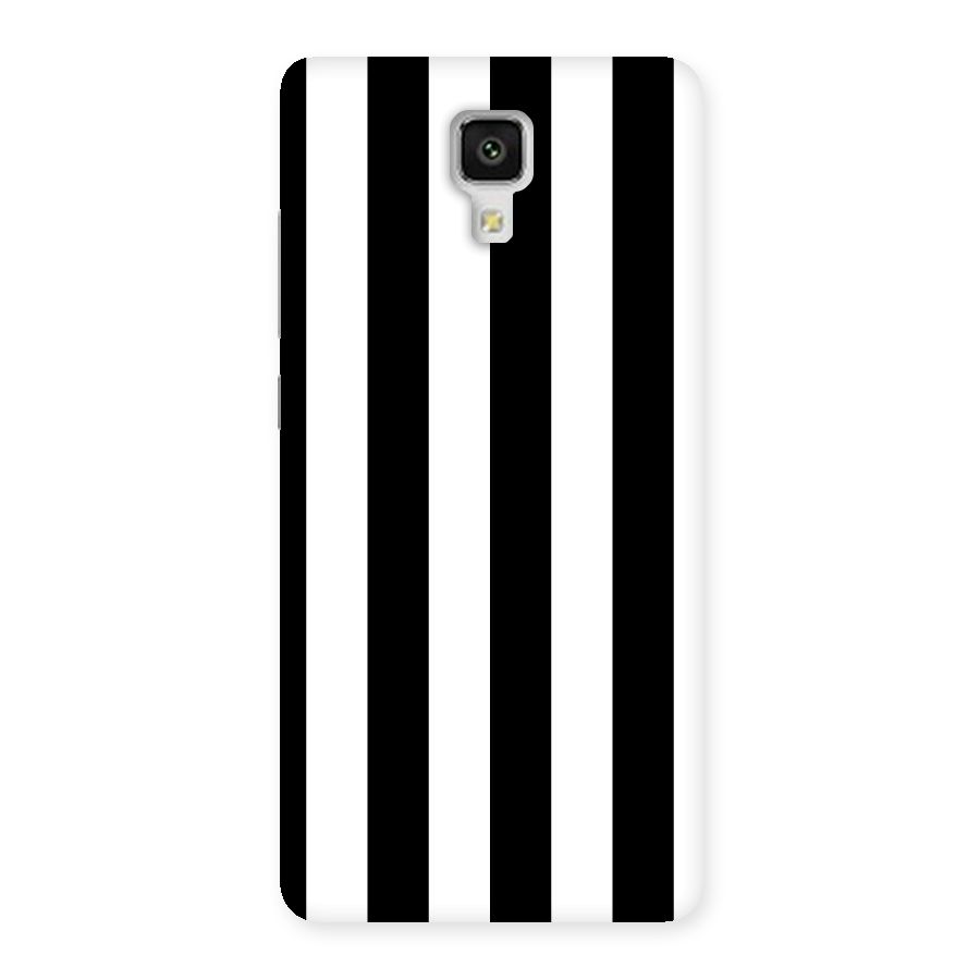 Lavish Black Stripes Back Case for Xiaomi Mi 4