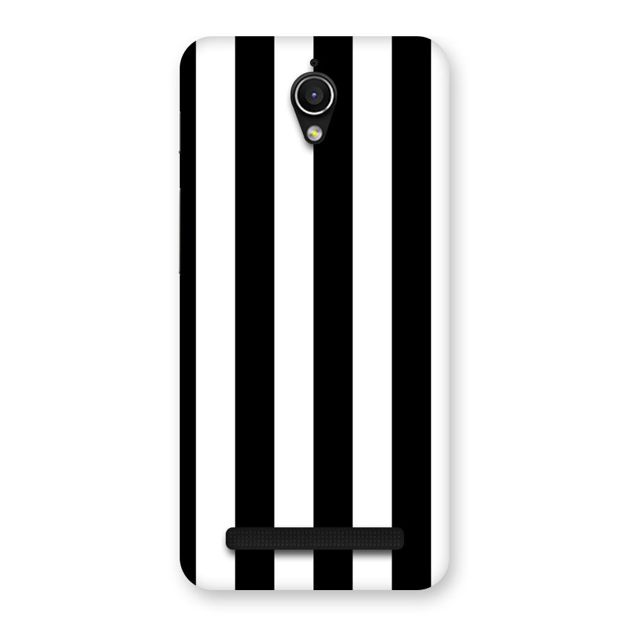 Lavish Black Stripes Back Case for Zenfone Go