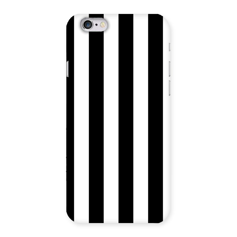 Lavish Black Stripes Back Case for iPhone 6 6S