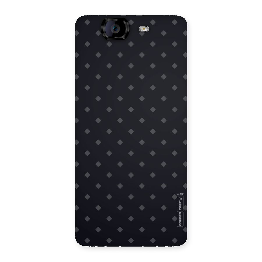 Lavish Diamond Pattern Back Case for Canvas Knight A350