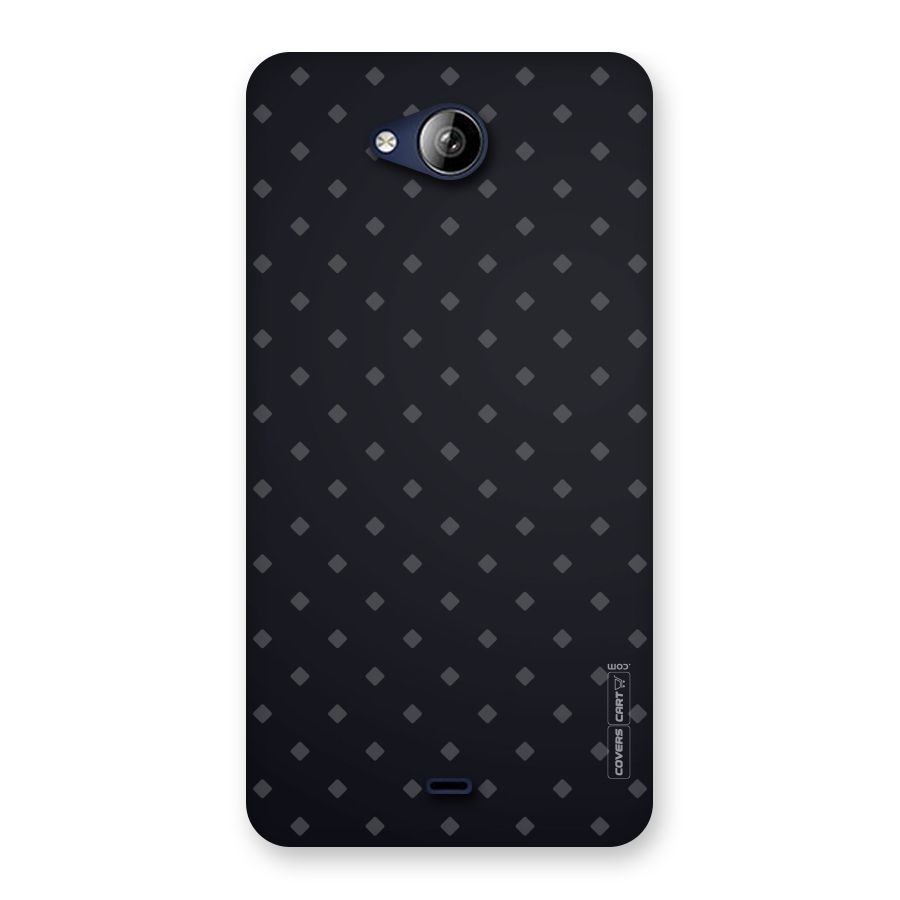 Lavish Diamond Pattern Back Case for Canvas Play Q355