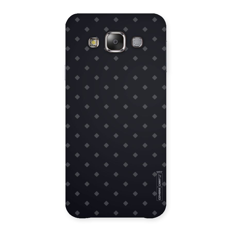 Lavish Diamond Pattern Back Case for Galaxy E7