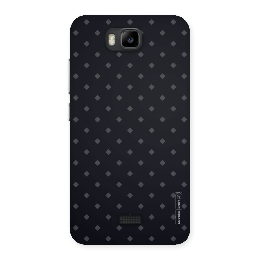 Lavish Diamond Pattern Back Case for Honor Bee