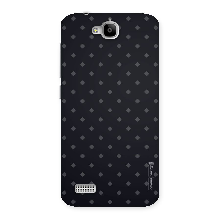 Lavish Diamond Pattern Back Case for Honor Holly