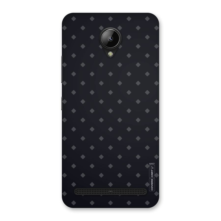 Lavish Diamond Pattern Back Case for Lenovo C2