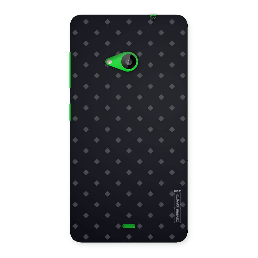 Lavish Diamond Pattern Back Case for Lumia 535