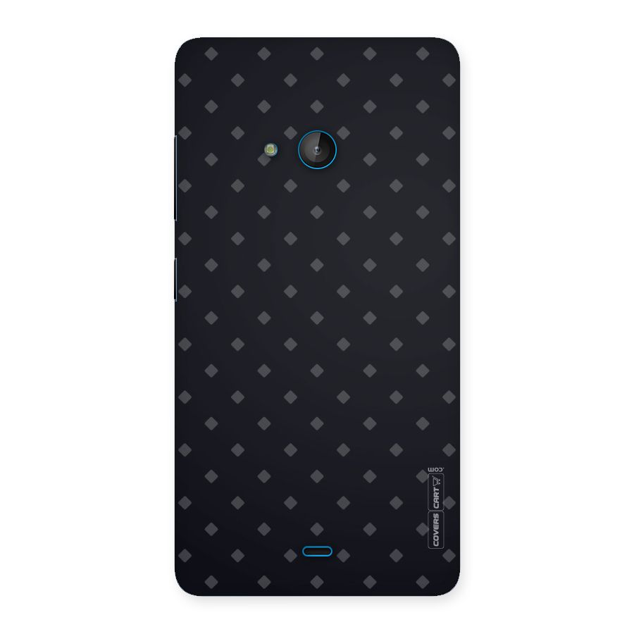 Lavish Diamond Pattern Back Case for Lumia 540