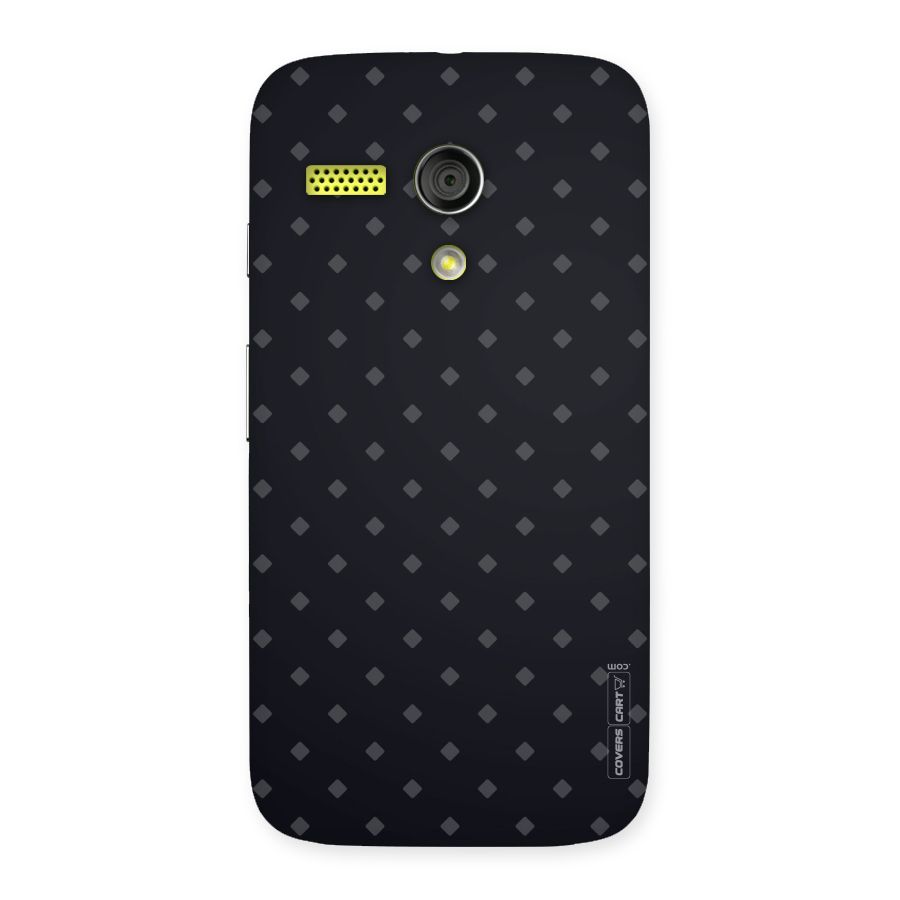 Lavish Diamond Pattern Back Case for Moto G