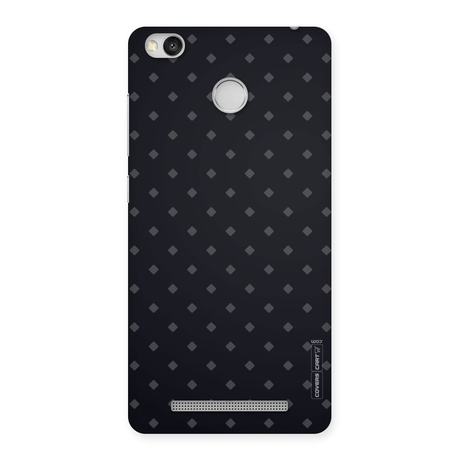 Lavish Diamond Pattern Back Case for Redmi 3S Prime