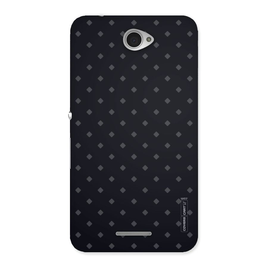 Lavish Diamond Pattern Back Case for Sony Xperia E4